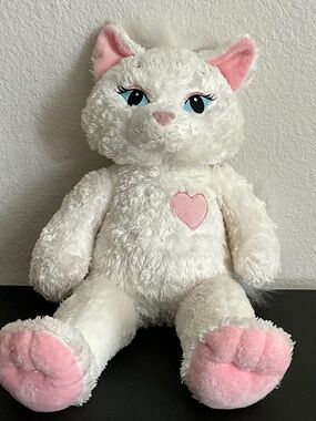 Build-A-Bear Cat with Heart